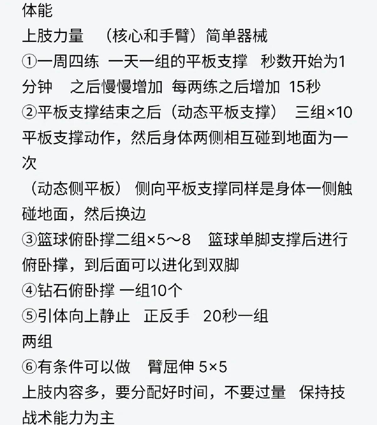 专业篮球运动员的康复训练方案有哪些
